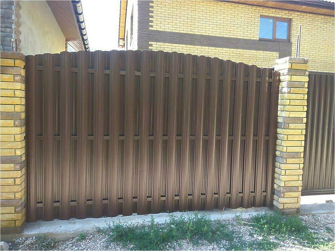 забор из штакетника 110м фото4 в Краснодаре