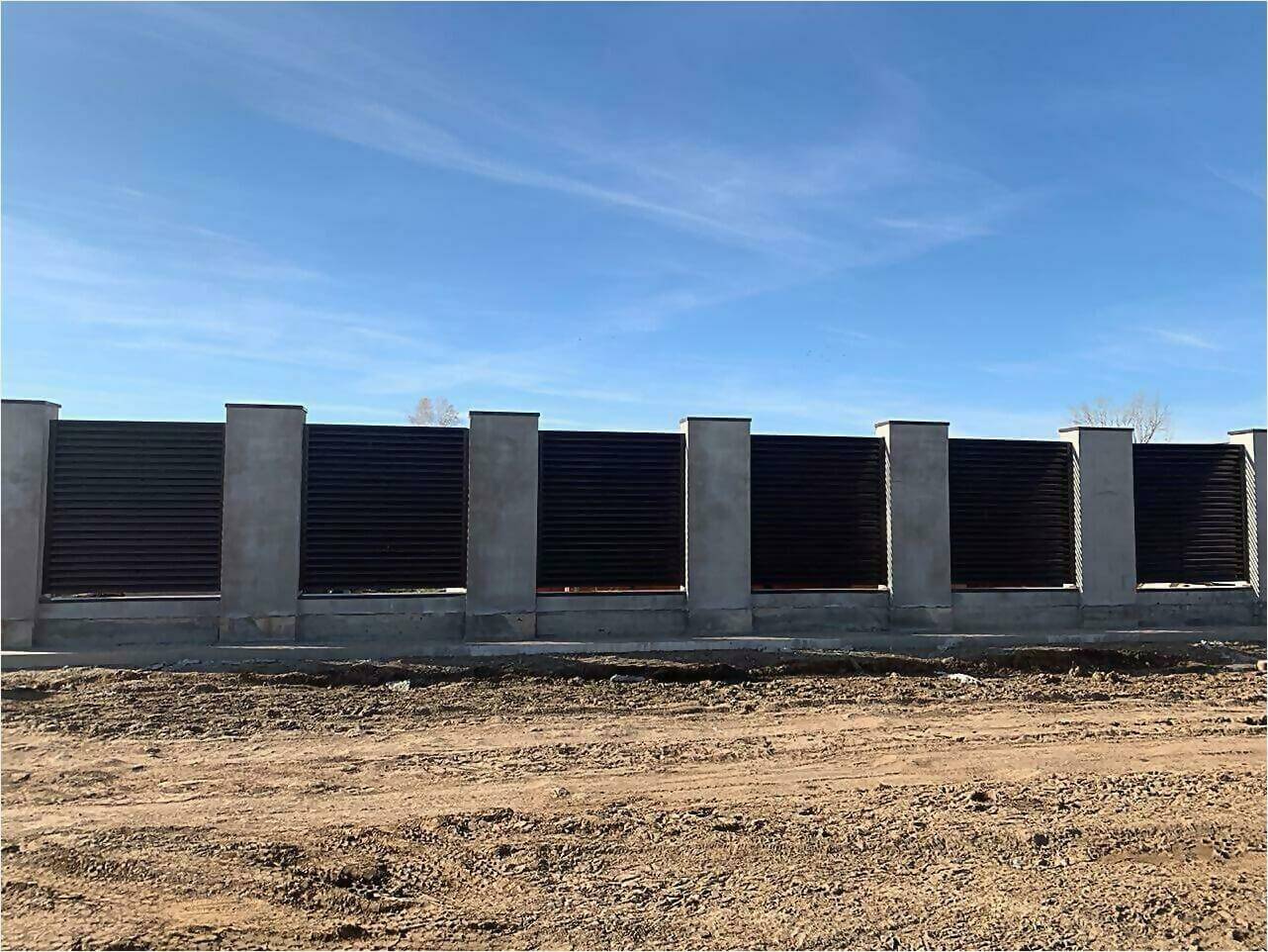 забор жалюзи Шоколад фото3 в Краснодаре