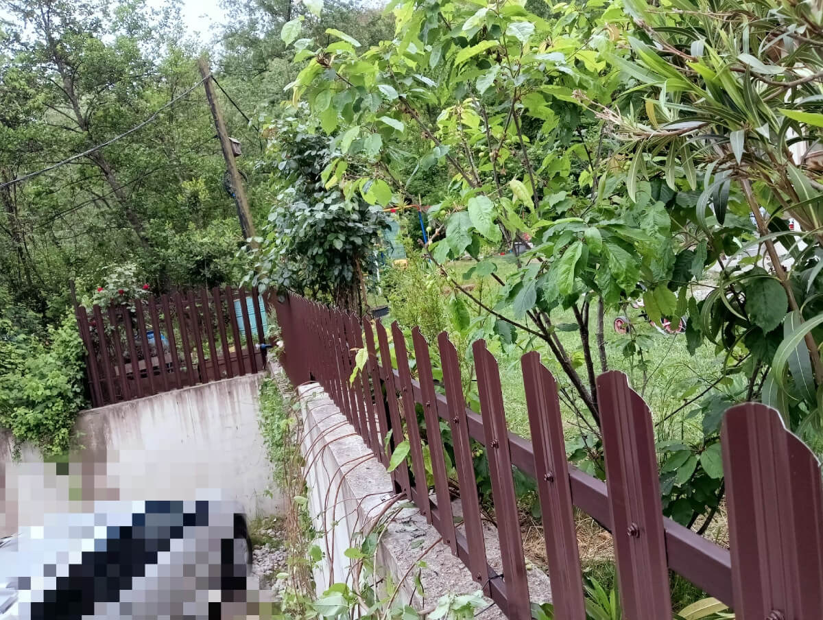 Забор из евроштакетника 18м RAL8017/8017 Шоколад двусторонний фото 1 в Краснодаре